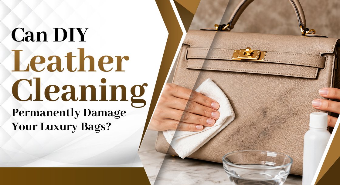 Can DIY Leather Cleaning Permanently Damage Your Luxury Bags?